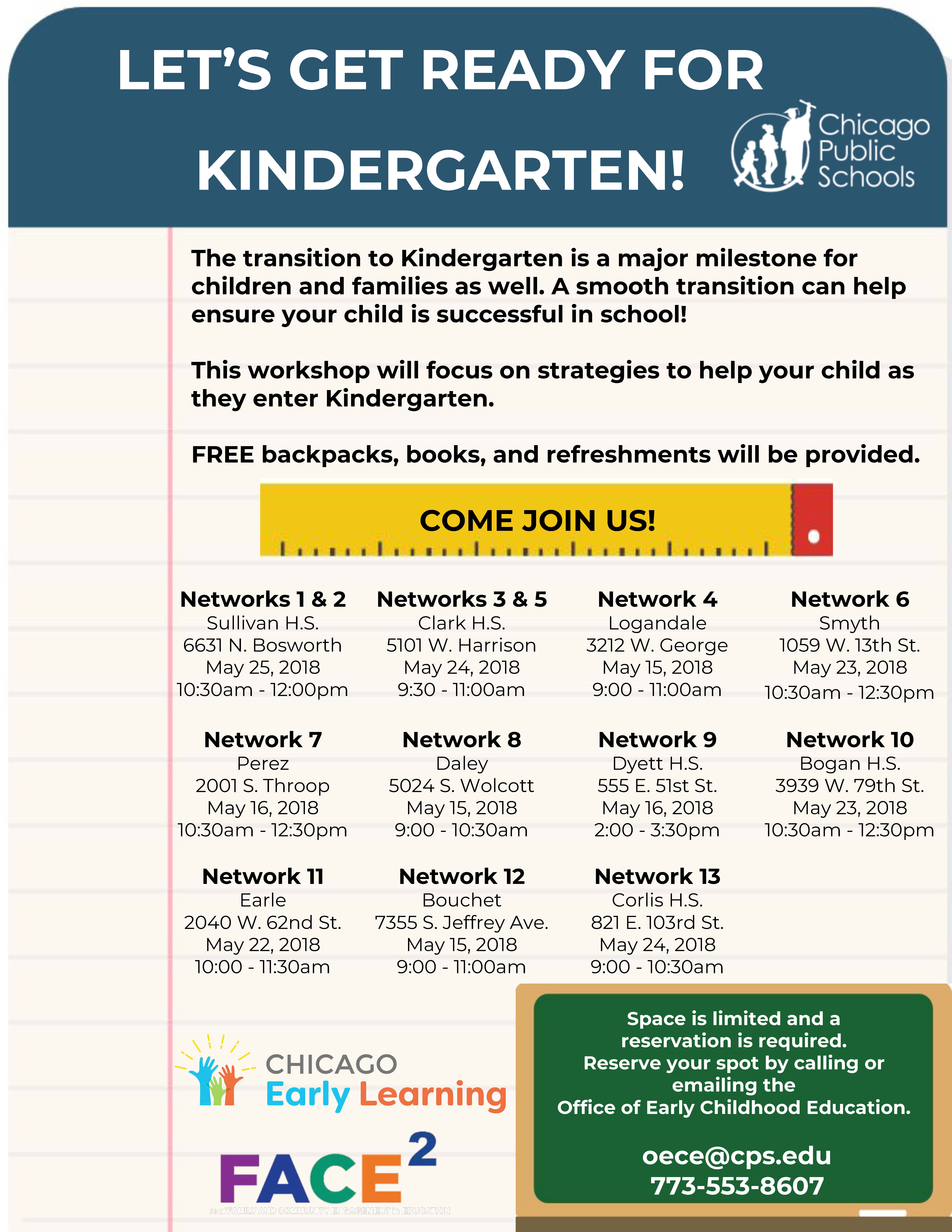Lets Get Ready for Kindergarten Flyer Page 1