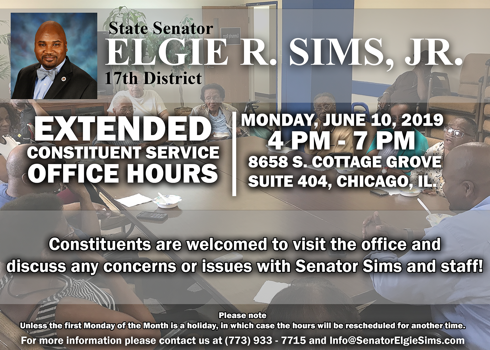 CONSTITUENT OFFICE HOURS FLIER