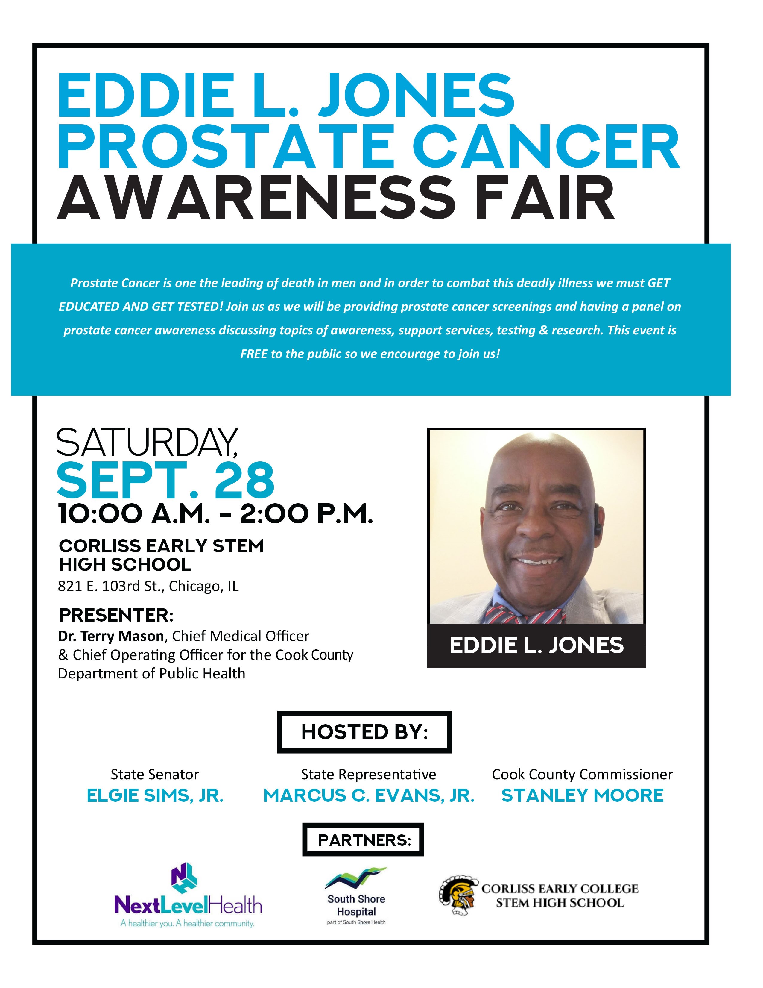 Prostate Cancer Awareness Fair Flier