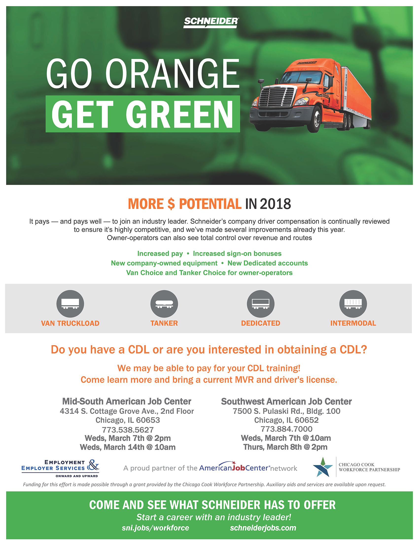 Schneider MS and SW Recruitment Flyer 2018 1 2