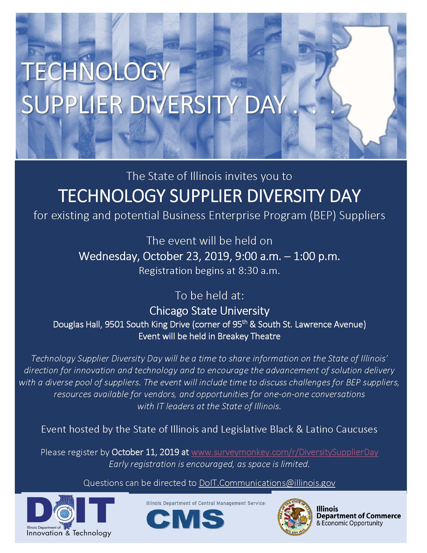 TechnologyDiversitySupplierDay invitation